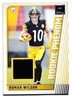 ROOKIE CARD ROMAN WILSON Steelers 2024 Donruss JERSEY RELIC ROOKIE PHENOM Card