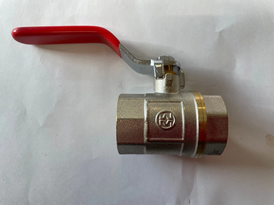 Kugelhahn 1 Zoll Wasserhahn Absperrhahn 1"  33 mm Absperrventil Wasser Hahn - Bild 4 von 4