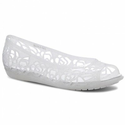 glitter jelly crocs