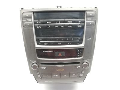 LEXUS IS II GSE2 ALE2 USE2 Audio Player Ohne GPS 86120-53370 2008