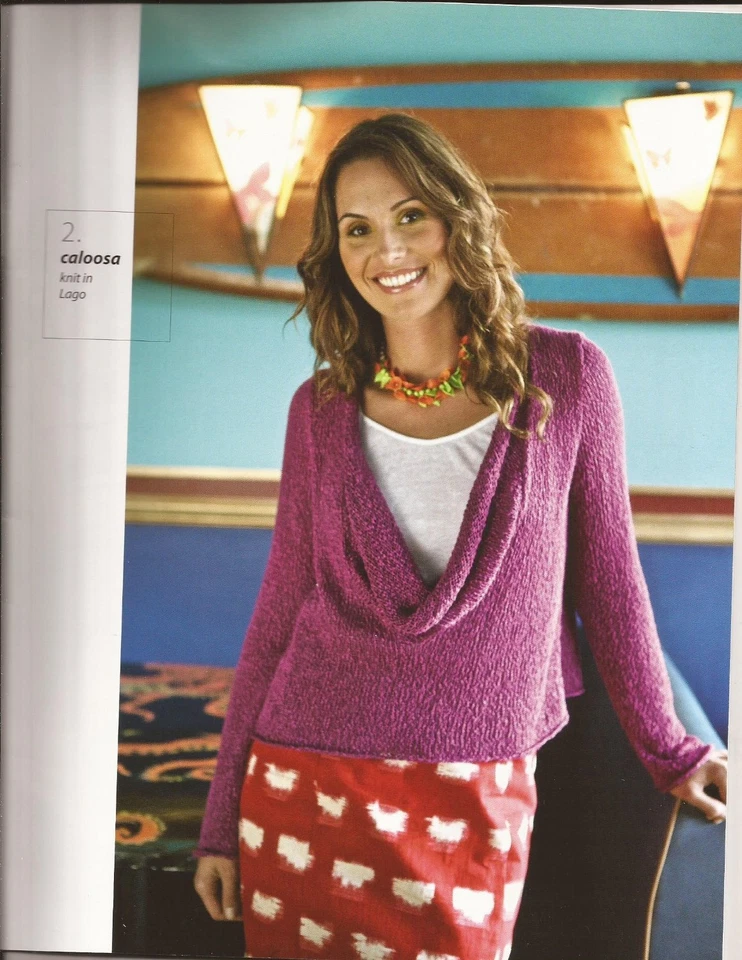 Berroco Knitting & Crochet Pattern Book #317 Lago - 8 designs for Women - Image 3 of 4