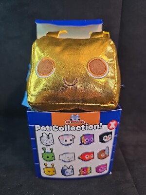 Pet Simulator X Series 2 Plush Toy - Mystery Treasure Gold Alien Meebo NO CODE