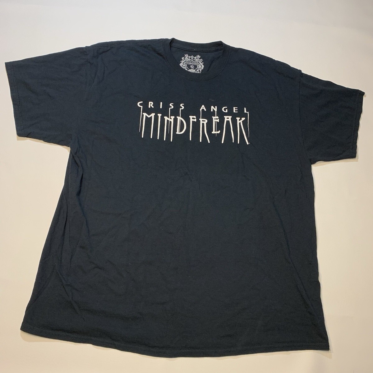 Criss Angel Mind Freak T Shirt Size XXL Cool Las Vegas Magic 2XL- Black  Magic | eBay