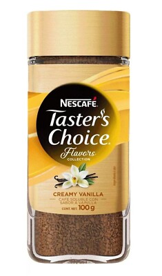 NESCAFE TASTERS CHOICE CAFE INSTANT COFFEE CREAMY VANILLA 100G/3.5OZ