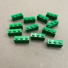 Lego 3622 Green Replacement Parts Pieces Lot of 12