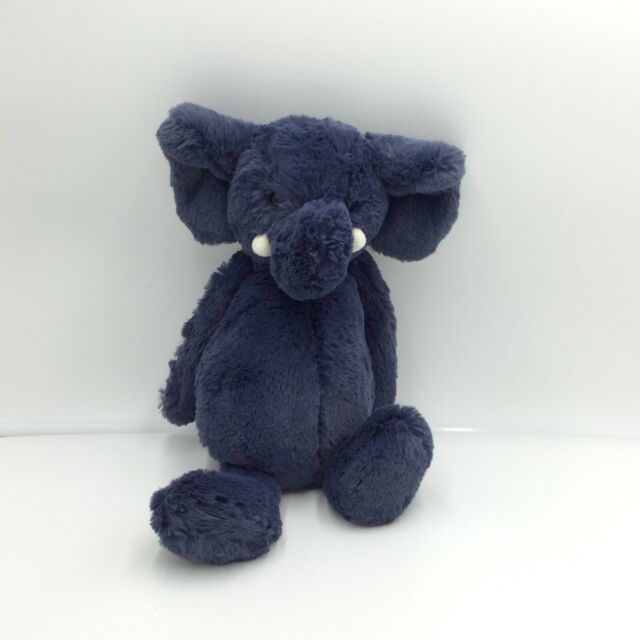 blue plush elephant