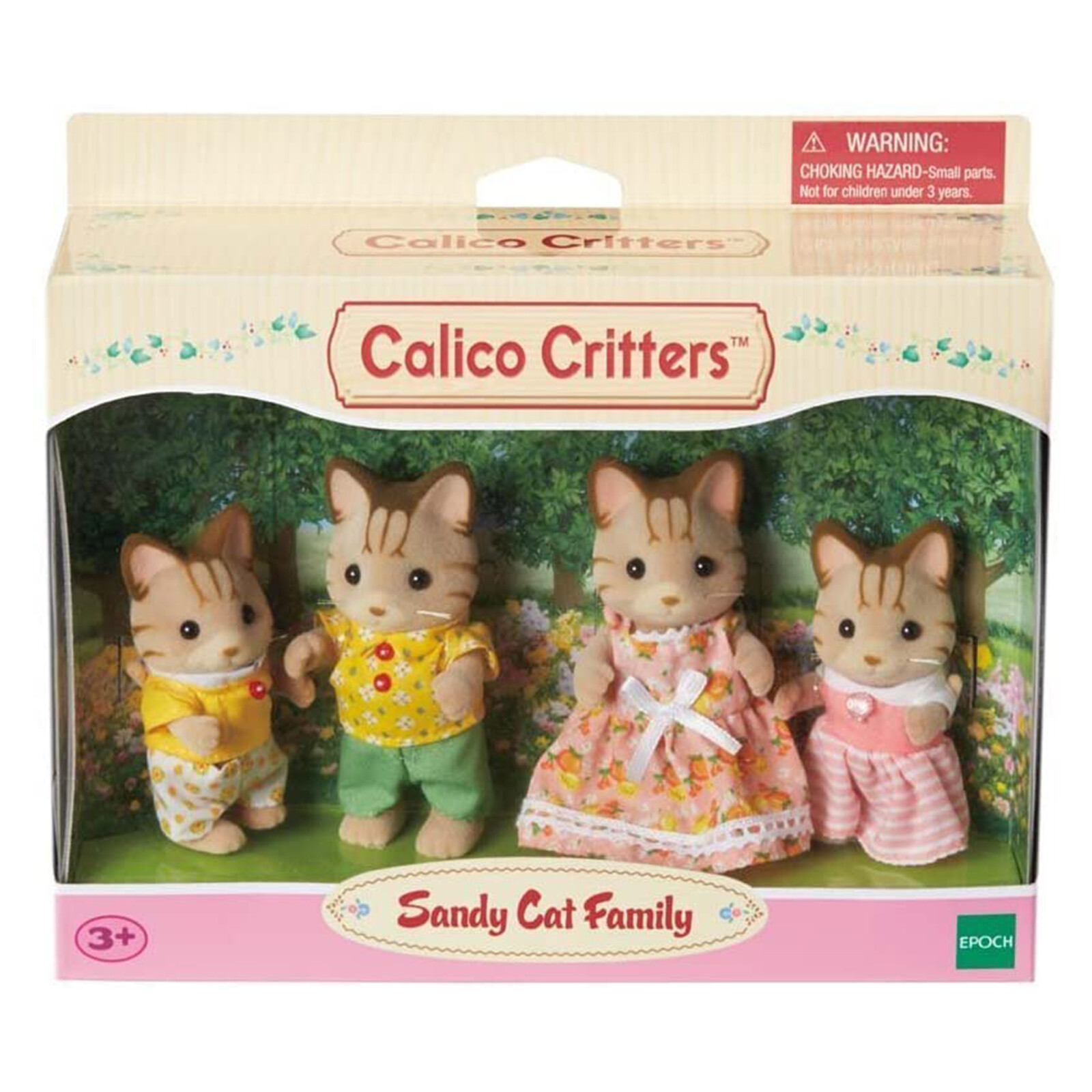 Новый набор Calico Critters Sandy Cat Family В НАЛИЧИИ 