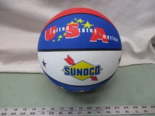SUNOCO 1996 BASKETBALL ULTRA USA BASKETBALL RED,WHITE, AND BLUE OFFICIAL SIZE