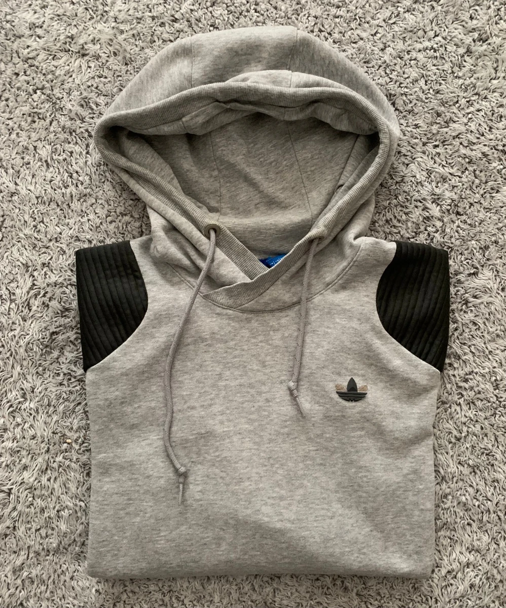 Adidas originals men's sport sales luxe moto hoodie sweatshirt