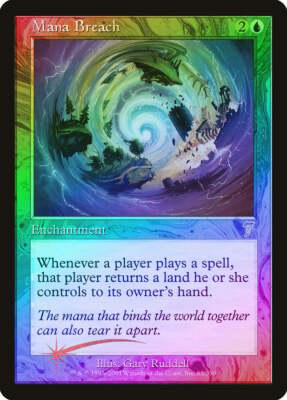 FOIL Mana Breach ~ Seventh Edition [ Excellent+ ] [ Magic MTG ]