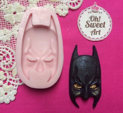 Batman Famous Silicone  Mold Food Safe Cake Decoration Candy Cupcake (FDA)