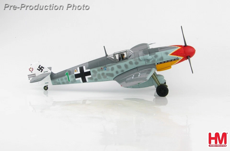 BF109G-6 HERMANN GRAF W.NR.15919 JG55 WIESBADEN-ERBERHEIM  HM HA8751 1/48 - SALE - Image 2 of 4