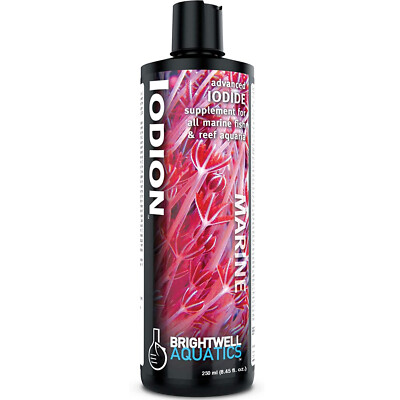 Brightwell Aquatics Iodion 250mL Marine & Reef Aquarium Liquid Iodide Supplement