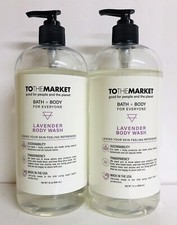 2 Bottles Bath Body Lavender Refreshing Body Wash 32 fl oz Each