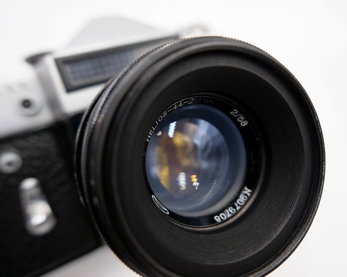 Revueflex E Spiegelreflexkamera + Helios 44-2 2/58 Guter Zustand - Bild 13 von 13