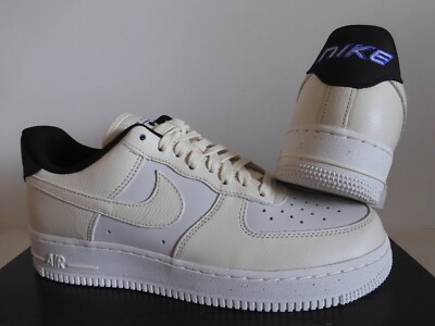 WMNS NIKE AIR FORCE 1 07 LX SAIL-COCONUT MILK-BLACK SZ 10 [DZ2708