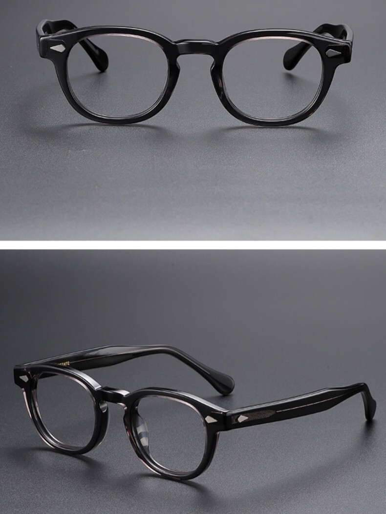 Acetate Retro Reading Glasses Women Men Readers Full Frame Classic Eyeglasses