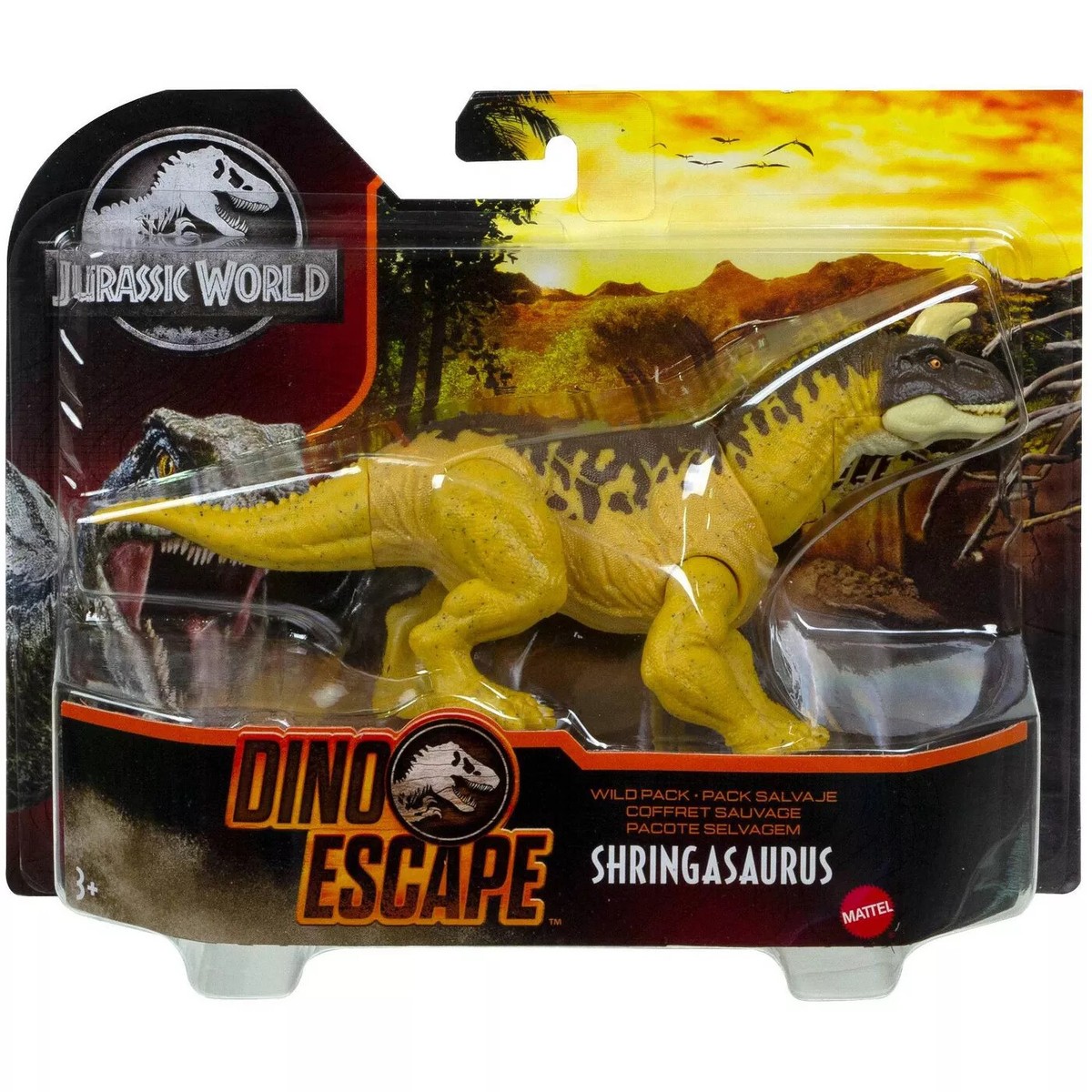 【レア】ザウルス　saurus GT expedition 10 Jurassic World 2021 SHRINGASAURUS DINOSAUR Figure Wild Pack
