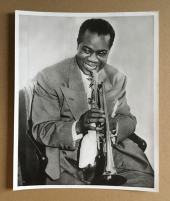 Louis Armstrong (altes Starfoto)