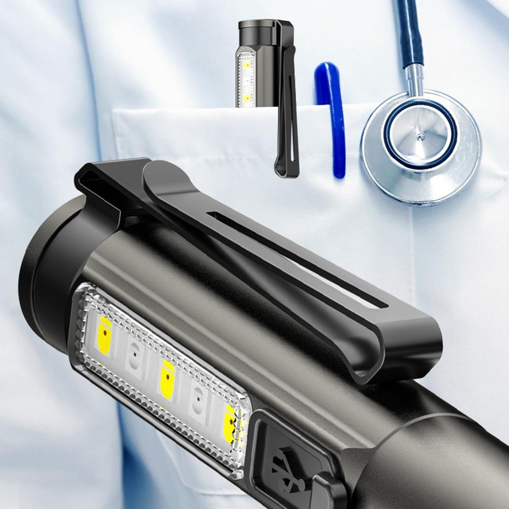 Portable Emergency Medical Pen Light Rechargeable Inspection LED Work