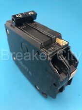 * GENERAL ELECTRIC  40 AMP 2 POLE CIRCUIT BREAKER   TYPE THQP THQP240    F-208