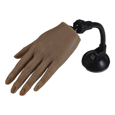 Kaufen KnowU Silikon Hand Modell Nägel Kunst Praxis Hand Mit Schwarzer Tischklammer