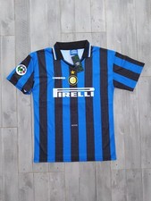 MAGLIA RONALDO 1997 1998 FENOMENO 10 RETRO UMBRO VINTAGE CASA NEROAZZURRA