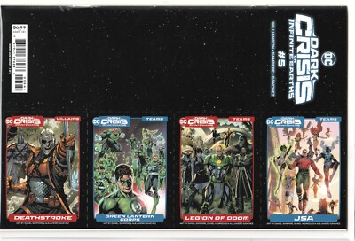 DARK CRISIS #5.2 (2022 DC) DANIEL SAMPERE TRADING CARD VARIANT ~ UNREAD NM