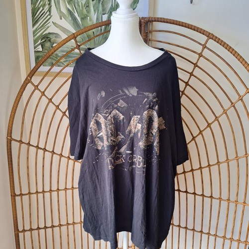 ACDC Rock Or Bust 5XL Black T-Shirt Band Tee Merchandise 2015 Licensed Top