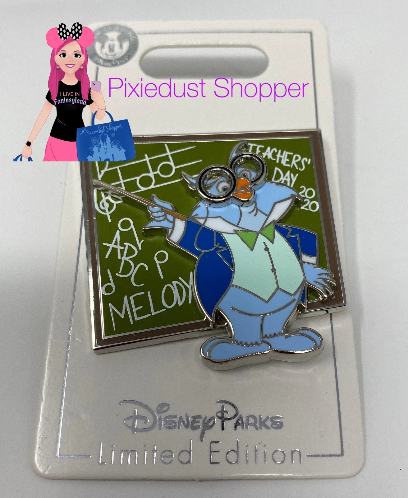 Disney Teachers Day 2020 Professor Owl Pin Limited Edition