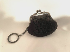 Ann Taylor LOFT Keychain Beaded Change Purse