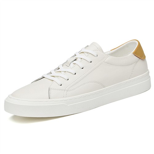 Men’s Fashion Sneakers Leather Mens Dress Sneakers Stylish Business Casual Shoes - Bild 2 von 11