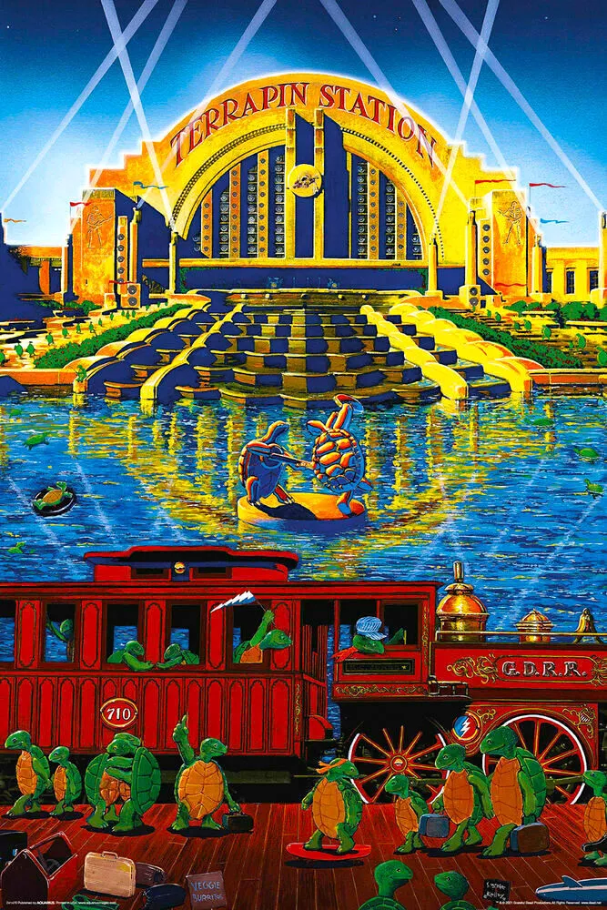 Grateful dead terrapin tapestry hot sale