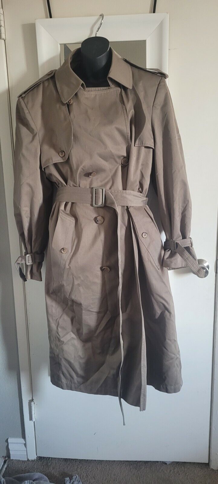 london towne trench coat With Removable Liner - Gem
