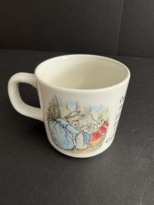 Beatrix Potter Peter Rabbit Wedgwood England Child's Mug/Cup - Vintage