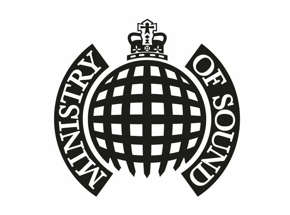 Ministry of sound logo sticker window bumper dj flight case dance
