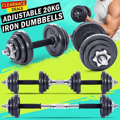 Dumbbell Home Gym Set Iron Cast Iron 20kg Dumbbell Set Fitness