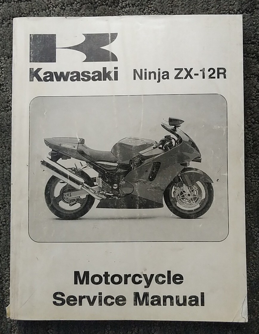 2000 KAWASAKI NINJA ZX-12 MOTORCYCLE SERVICE MANUAL 99924