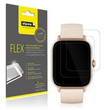2x protective film for Amazfit GTS 3, 100 coating, protection