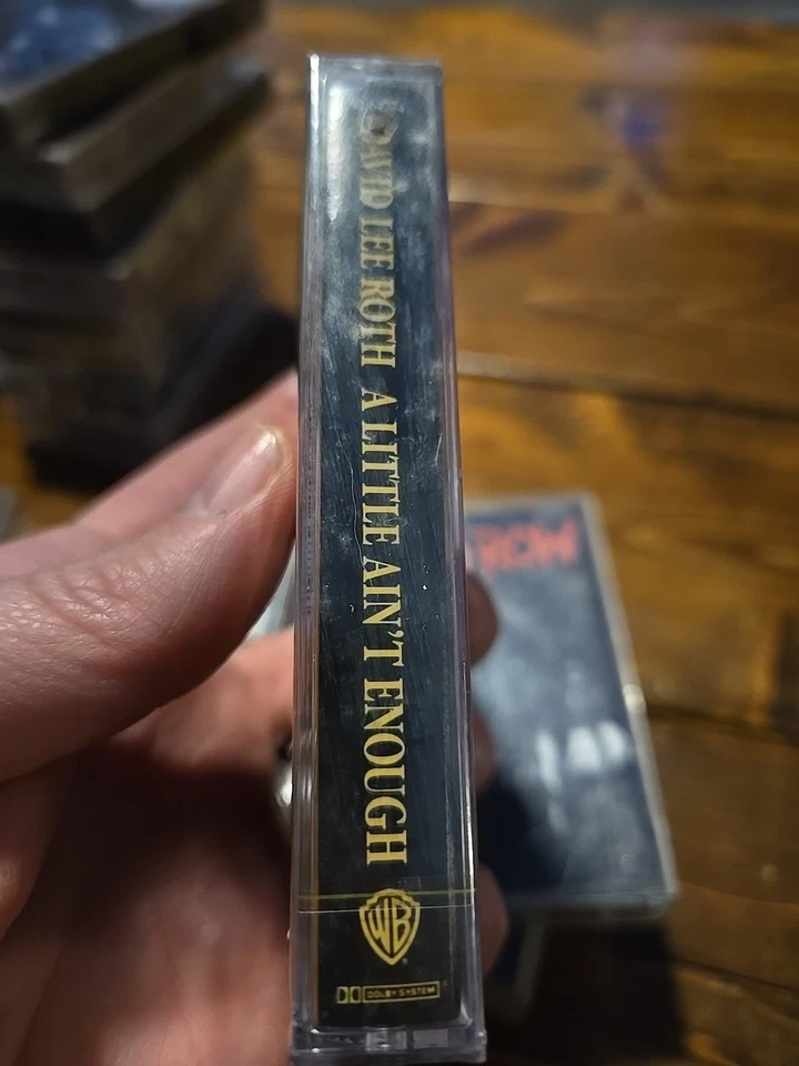 A Little Ain't Enough - David Lee Roth (Cassette, 1991) Sealed - Image 2 of 3