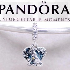 Raro Charm Pandora X Parchi Disney Esclusivo Kanga Roo Mamma e Bambino Carino Pendente