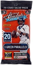 NFL Panini 2022 Absolute Football Trading Card VALUE Pack