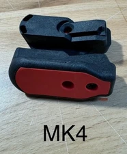 Ruger MK4 2245 RED AND BLACK Magazine Bumper Bottom (6 pack)