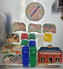 Vintage 1950's Hasbro Merry Milkman Dairy Farm Game Pieces
