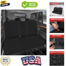 Spillguard Waterproof Rear Split Bench Seat Covers For Trucks Rear Seat Cover...