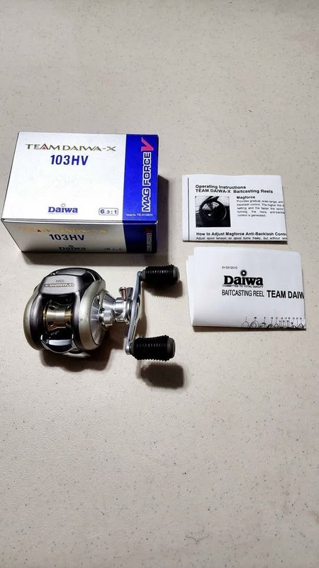 Team Daiwa-X 103HV Baitcasting Reel Made In JAPAN