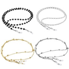 4 Pcs Eyeglass Chains for Women Eyeglasses String Holder Glasses Strap Eyewear
