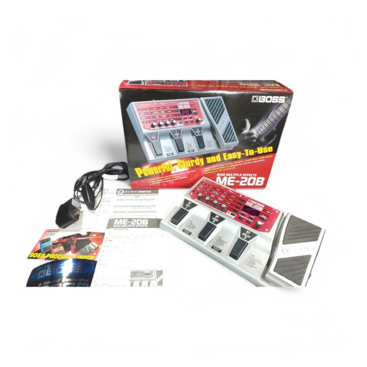 ●動作品】BOSS BASS MULTIPLE EFFECTS ME-20B Boss ME-20B Multi-Effects Guitar Effect Pedal for sale