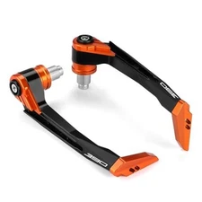 Motorcycle Brake Clutch Lever Guards Bar End Handguard Compatible With orange