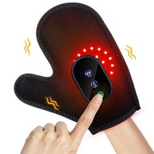 Electric Hand Massager 3 Heat 3 Vibration Modes Red Light Hand Palm Relax Tool
